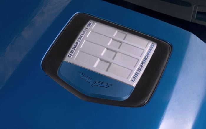 Широкоформатные обои Наддув Chevrolet Corvette ZR1, Наддув Шевроле Корвет (Chevrolet Corvette ZR1 2009)