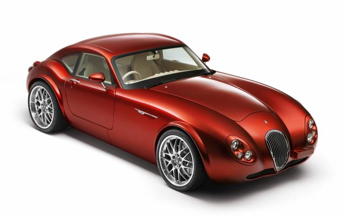 Широкоформатные обои Красный Wiesmann GT MF4, Висмэнн (Wiesmann GT MF4)