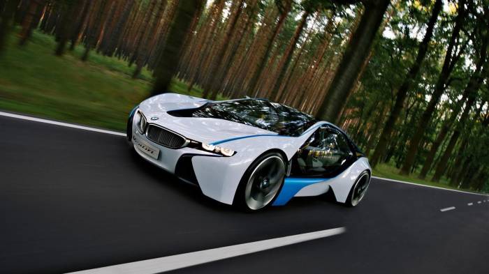 Широкоформатные обои Превосходный bmw, Обеденный выезд
