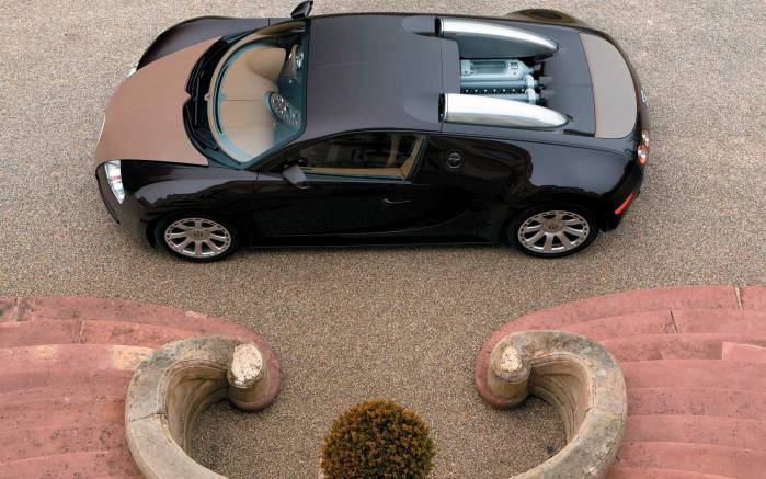 Широкоформатные обои Крыша Bugatti Veyron Hermes, Крыша Бугатти Вейрон Герсмес (Bugatti Veyron Hermes)