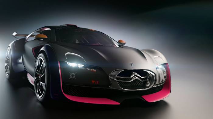 Широкоформатные обои Сitroen survolt, Концепт citroen survolt
