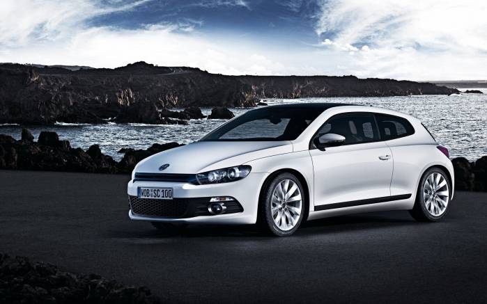 Широкоформатные обои Volkswagen Scirocco, Фольксваген сцирокко (Volkswagen Scirocco)