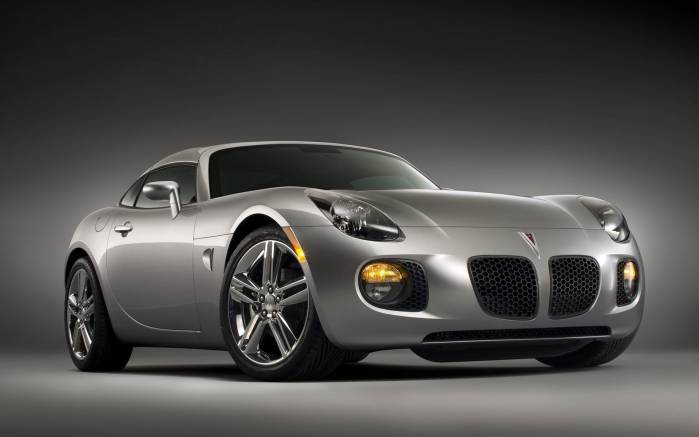Широкоформатные обои Pontiac Solstice Coupe 2009, Понтиак Солстис Купэ (Pontiac Solstice Coupe 2009)