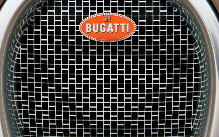 Широкоформатные обои Решетка Bugatti Veyron Hermes, Решетка воздуха Бугатти Вейрон Гермес (Bugatti Veyron Hermes)
