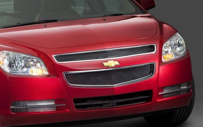 Широкоформатные обои Бампер Chevrolet Malibu 2008, Бампер Шевроле Малибу (Chevrolet Malibu 2008)