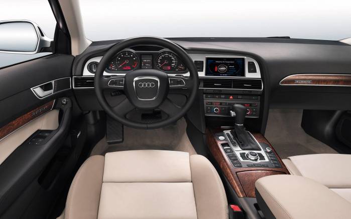 Широкоформатные обои Интерьер Audi Allroad, Интерьер Ауди Олроад (Audi Allroad)