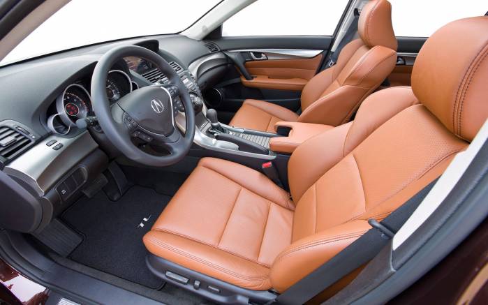Широкоформатные обои Интерьер Acura TL 2009, Интерьер Акура (Acura TL 2009)