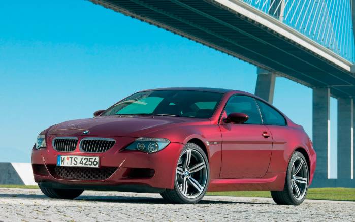 Широкоформатные обои BMW M6, Под углом БМВ М6 Хаман (BMW M6 Hamann)