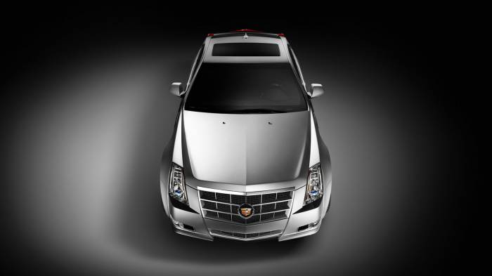 Широкоформатные обои Сadillac cts coupe, Бампер Сadillac cts coupe