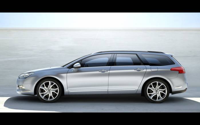 Широкоформатные обои Универсал Citroen C5 2008, Универсал Ситроен (Citroen C5 2008)