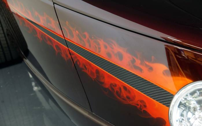 Широкоформатные обои Бок Foose Coupe, Вид сбоку Фуз Купэ (Foose Coupe)