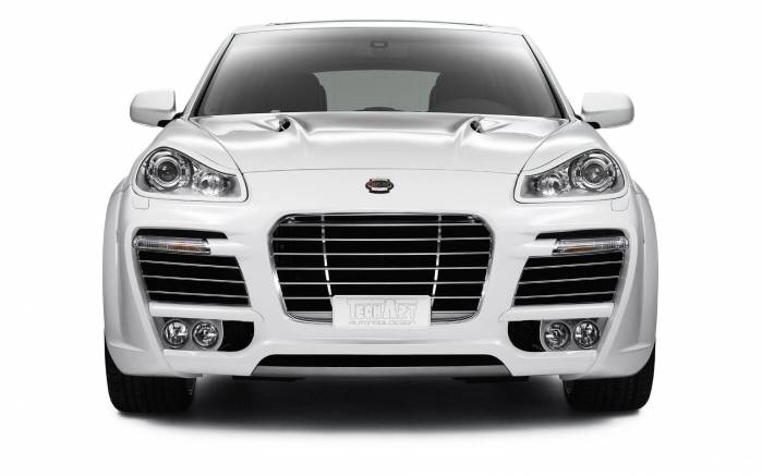 Широкоформатные обои Porsche Cayenne TechArt, Порш Кайен(Porsche Cayenne TechArt)
