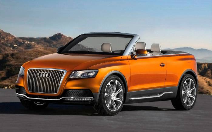 Широкоформатные обои Audi Cross Cabrio, Ауди Кросс Кабрио (Audi Cross Cabrio)