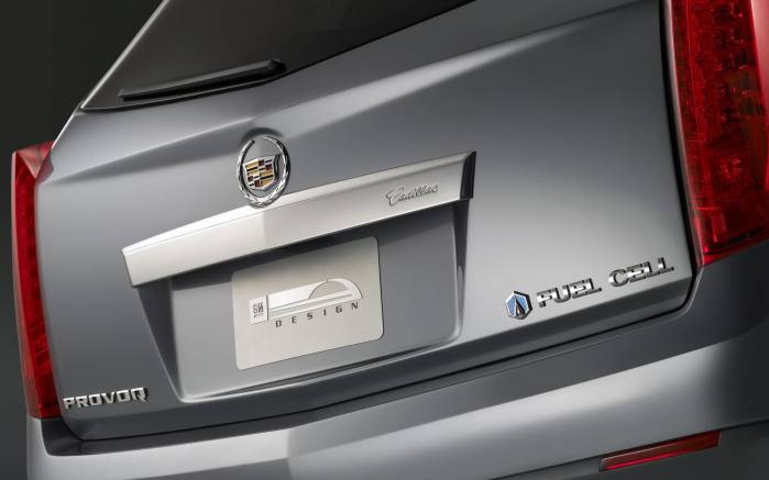 Широкоформатные обои Бампер Cadillac Provoq Fuel Cell Concept, Бампер Кадиллак Провок Фьюел Сел (Cadillac Provoq Fuel Cell)