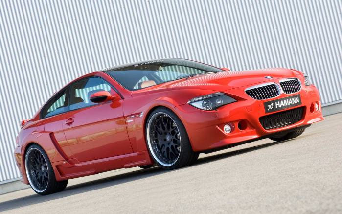 Широкоформатные обои Под углом BMW M6 Hamann, Под углом БМВ М6 Хаман (BMW M6 Hamann)