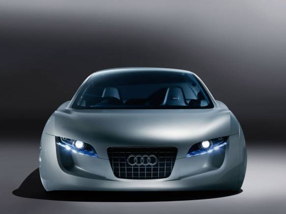 Широкоформатные обои Audi концепт, Концепт Ауди вид спереди (Audi concept)