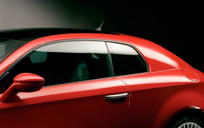 Широкоформатные обои Вид сбоку Alfa Romeo Brera, Интерьер Альфа Ромео Бреро (Alfa Romeo Brera)