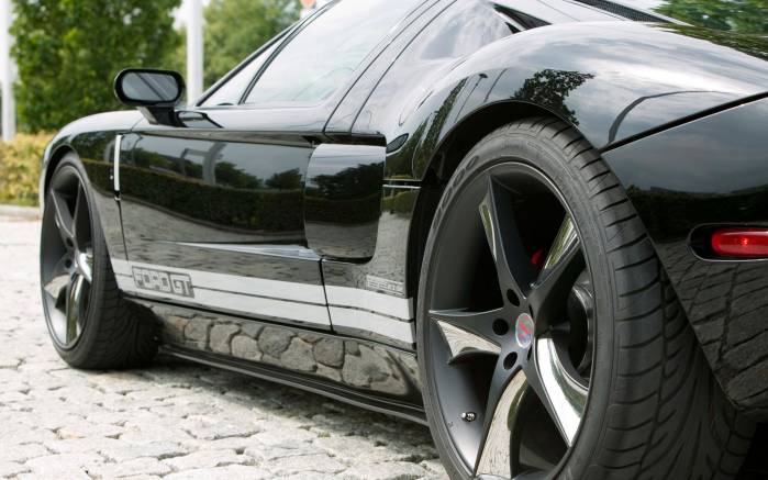 Широкоформатные обои Вид слева Ford GT, Вид слева Форд (Ford GT)