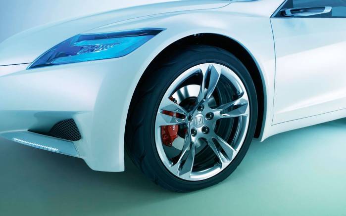 Широкоформатные обои Колесо Honda CR Z Concept 2008, Колесо Хонда Цивик Мюген (Honda CR Z Concept 2008)