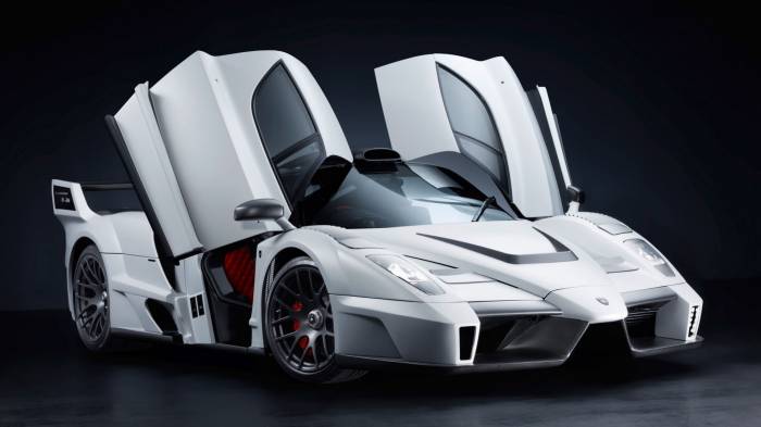 Широкоформатные обои Превосходный спорт купе, Белый Lamborghini