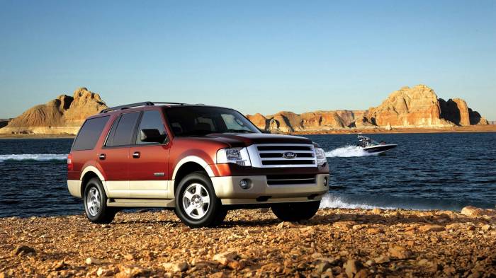 Широкоформатные обои Ford expedition, Покоритель камней