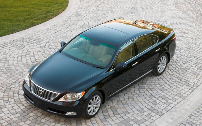 Широкоформатные обои Lexus LS460, Лексус (Lexus LS460)