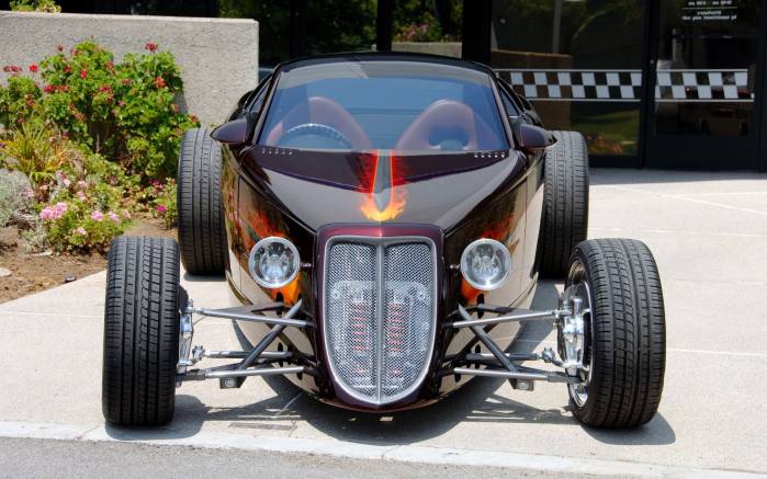 Широкоформатные обои Вид спереди Foose Coupe, Вид спереди Фуз Купэ (Foose Coupe)