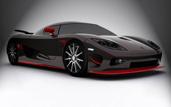 Широкоформатные обои Koenigsegg CCXR front angle, Кёнигсегг (Koenigsegg CCXR)