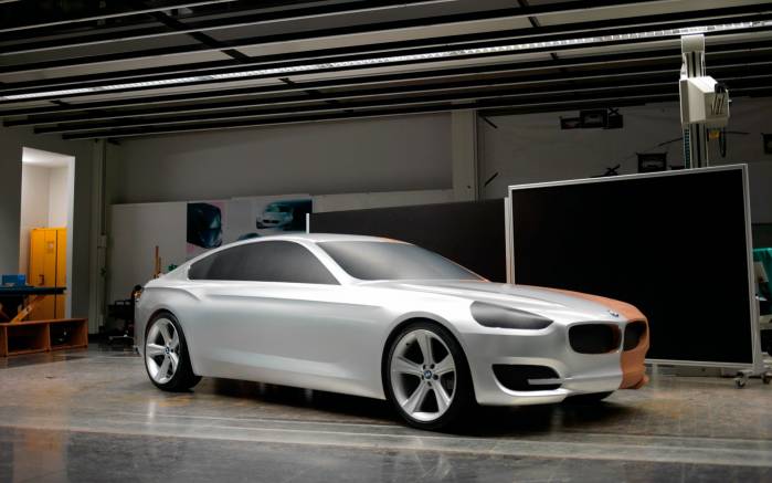 Широкоформатные обои Концепт BMW Concept CS, Концепт БМВ (BMW Concept CS)