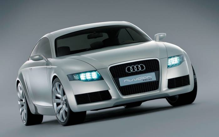 Широкоформатные обои Вид спереди Audi Nuvolari, Вид спереди Ауди Нуволари (Audi Nuvolari Concept )