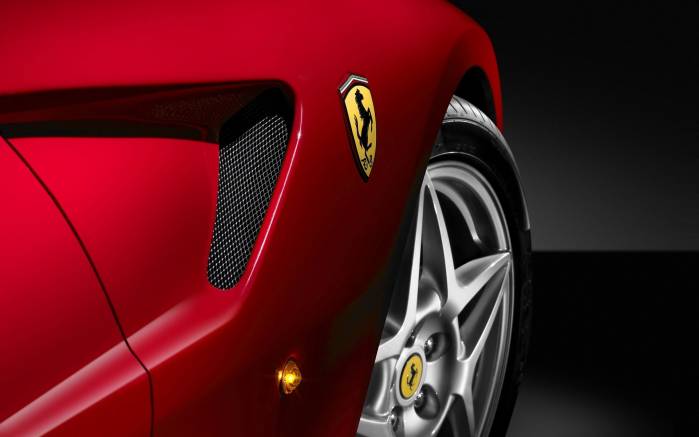 Широкоформатные обои Колесо Ferrari 599 GTB, Колесо Феррари 599 (Ferrari 599 GTB)