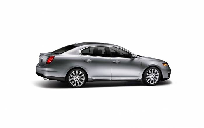 Широкоформатные обои Lincoln MKS сбоку, Линкольн вид сбоку (Lincoln MKS)