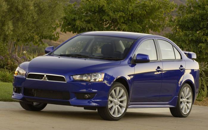 Широкоформатные обои Mistubishi Lancer 2008, Митсубиси Лансер (Mistubishi Lancer 2008)