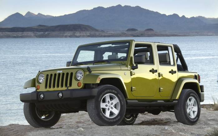 Широкоформатные обои Jeep Wrangler Unlimited, Джип Вранглер Анлимитед (Jeep Wrangler Unlimited )