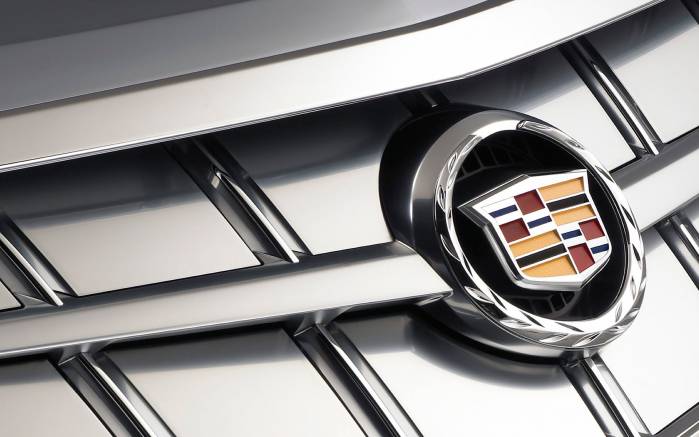 Широкоформатные обои Логотип Cadillac Provoq Fuel Cell, Логотип Кадиллак Провок Фьюел Сел (Cadillac Provoq Fuel Cell)
