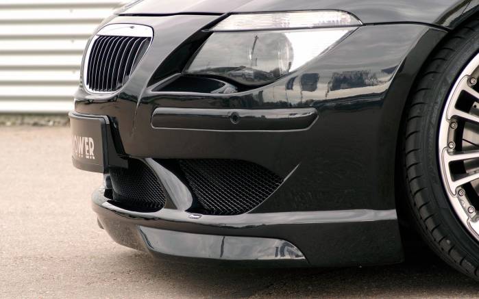 Широкоформатные обои Капот BMW G power M6 hurricane, Капот БМВ пауэр М6 Харрикейн (G power M6 hurricane)