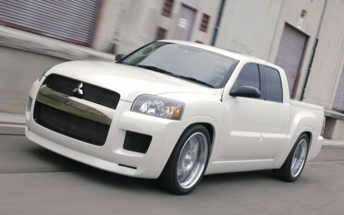 Широкоформатные обои Mitsubishi Street Raider Concept, Митсубиси Стрит Райдер (Mitsubishi Street Raider Concept)