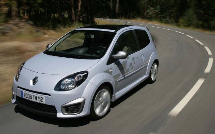 Широкоформатные обои Renault Twingo, Рено Твинго (Renault Twingo RS 2009)