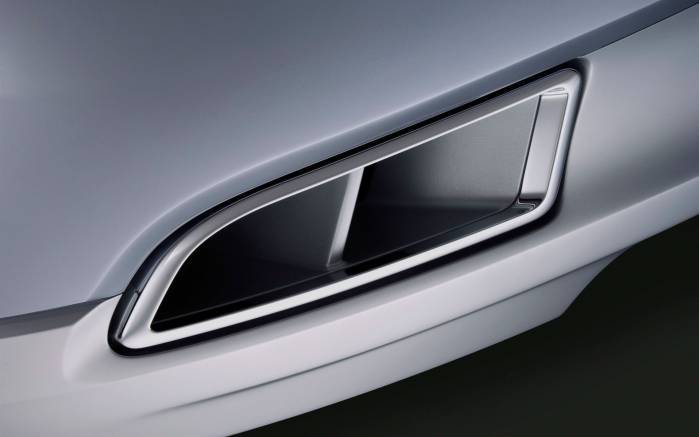 Широкоформатные обои Труба Chrysler Nassau Concept, Выхлопная труба Крайслер Нассау (Chrysler Nassau Concept)