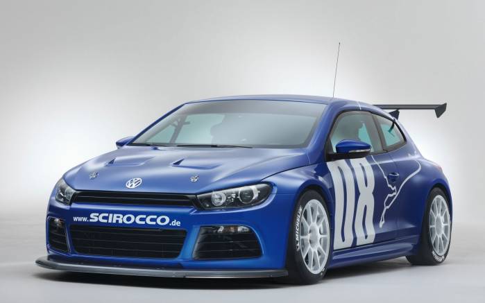 Широкоформатные обои Volkswagen Scirocco GT2, Фольксваген Сцирокко (Volkswagen Scirocco GT2)