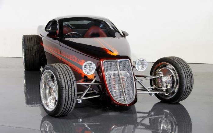 Широкоформатные обои Foose Coupe, Вид спереди Фуз Купэ (Foose Coupe)