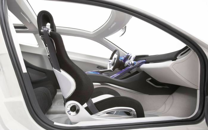 Широкоформатные обои Вид слева Honda CR Z Concept 2008, Вид слева Хонда Цивик Мюген (Honda CR Z Concept 2008)