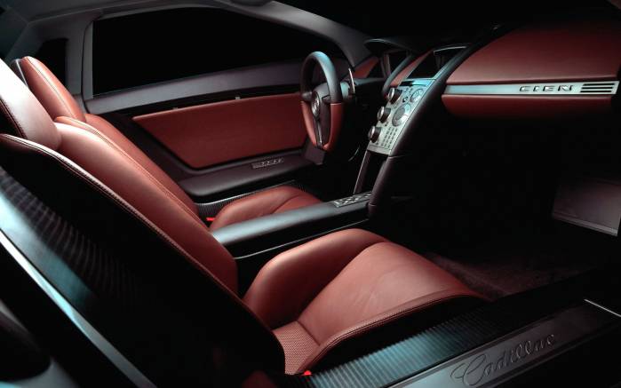 Широкоформатные обои Салон Cadillac Cien Concept, Салон Кадиллак Циен Концепт (Cadillac Cien Concept)
