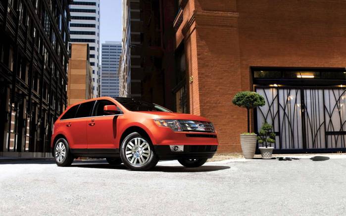Широкоформатные обои Ford Edge 2009, Форд Эдж 2099 (Ford Edge 2009)