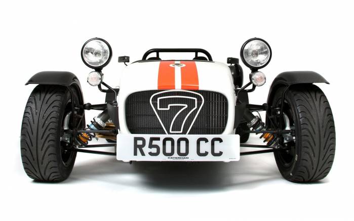 Широкоформатные обои Вид спереди Caterham R500, Вид спереди Катерхэм (Caterham R500)