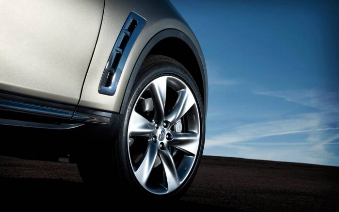 Широкоформатные обои Диск Infiniti FX50, Колесо Инфинити (Infiniti FX50)