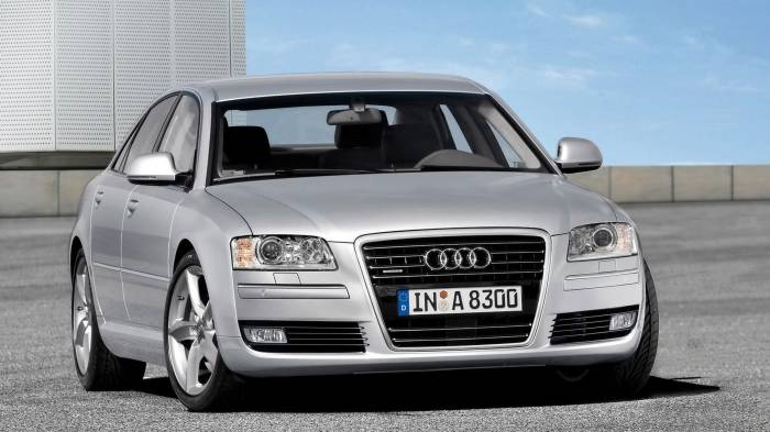 Широкоформатные обои Аudi a8 Quattro, Комфортабельное авто