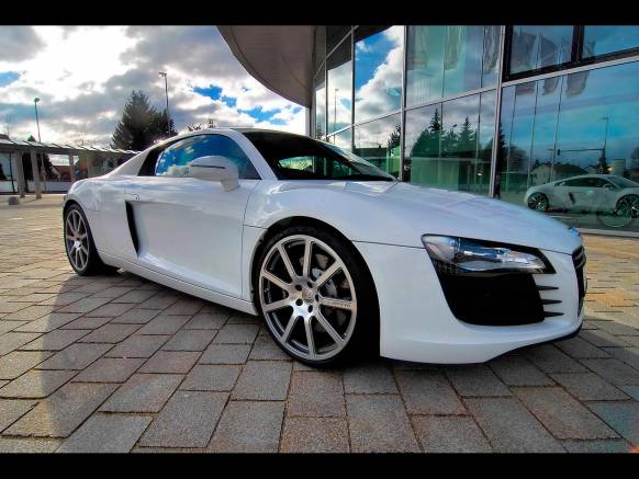 Широкоформатные обои MTM Audi R8, Ауди Р8 (MTM Audi R8)