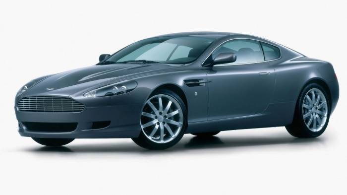 Широкоформатные обои DB9 в студии, Aston Martin db9