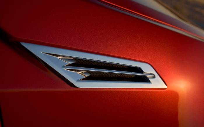 Широкоформатные обои Орнамент Cadillac CTS 2008, Орнамент Кадиллак (Cadillac CTS 2008)